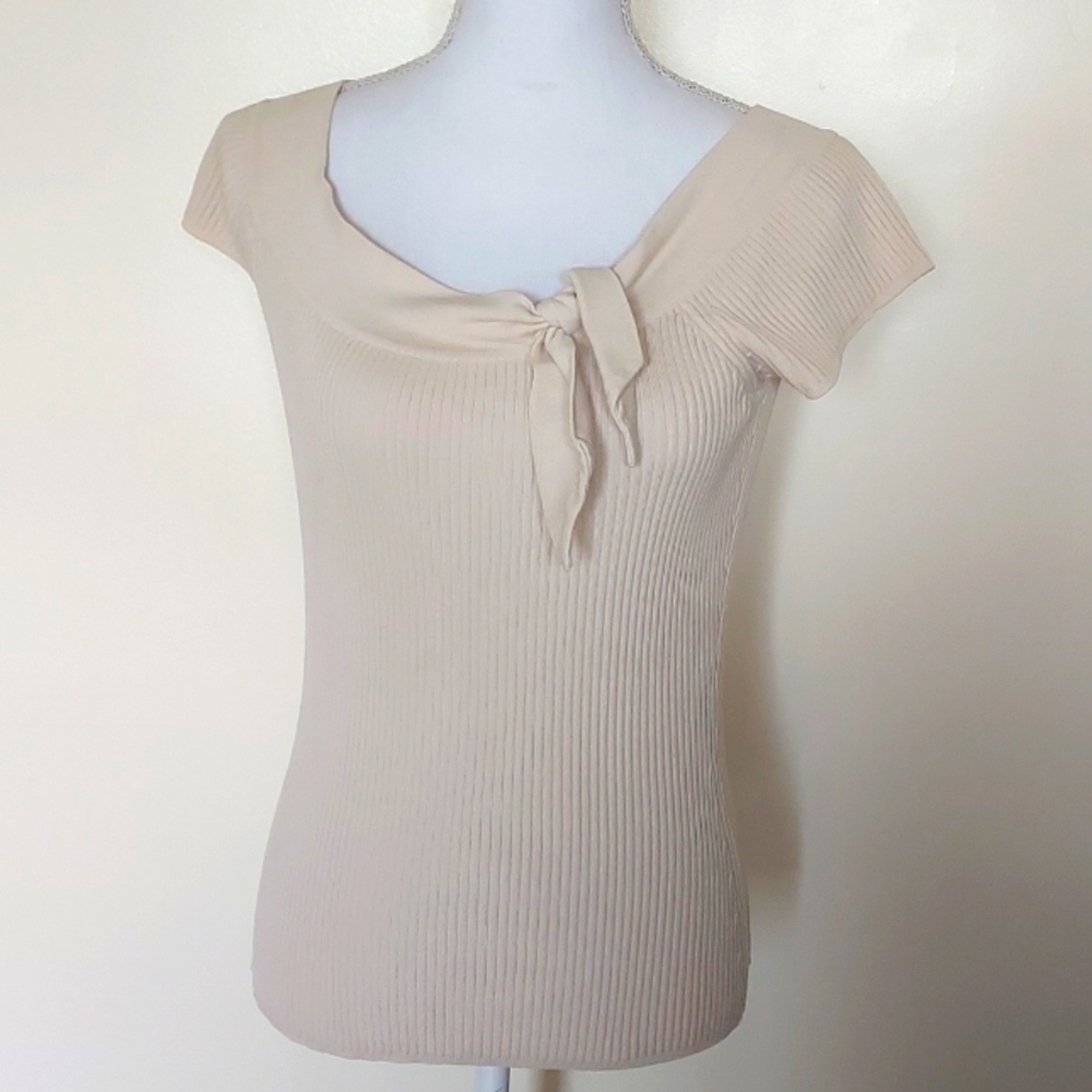 Silk, nylon INC top